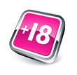 icône internet symbole + 18