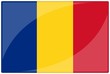 drapeau glassy roumanie romania flag