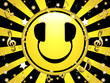 Smiley DJ Party Background