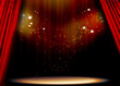 Curtain background Curtain background