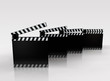 3D Cinema festival and film industry illustration