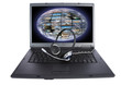 Photo: Skype technology concept Skype technology concept