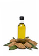 Botellita de aceite de almendras. Botellita de aceite de almendras.