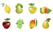Vektor: Fruit Set Fruit Set