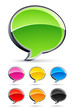 icônes bulles de conversation / speech bubbles