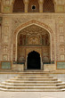 An entrance to a temple in Amber Fort complex, Rajasthan, India