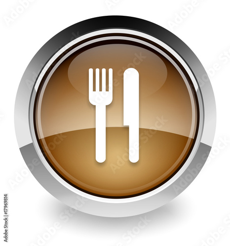 Illustration: Restaurant/cafe logo Restaurant/cafe logo
