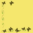 Illustration: yellow butterfly scrapbook yellow butterfly scrapbook