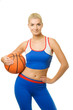 Portrait of a basketball player