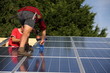 Installation de panneaux solaires