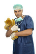 Doctor and teddy