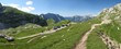 Road on Mangrtske saddle