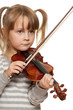 Child with violin
