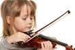 Child with violin