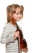 Child with violin
