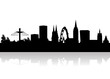 basel skyline vector