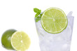 lima natural, frutas y cítricos aislados lima natural, frutas y cítricos aislados