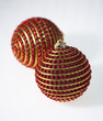 Foto: Christbaumkugel rot/gold 6 Christbaumkugel rot/gold 6