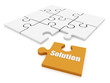 solution orange puzzle