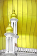 Mosque golden dome close up