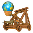 Catapulta e Planeta Terra