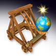 Catapulta e Planeta Terra