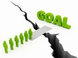 Common Goal Concept, green color