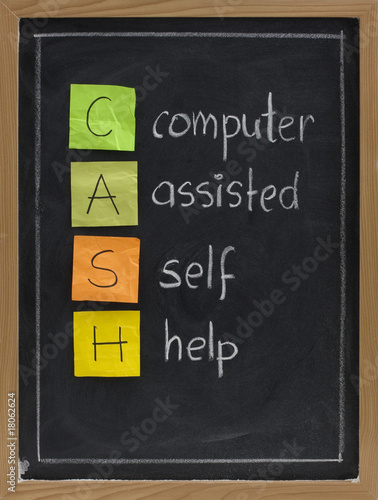 Photo: computer assisted self help (CASH) computer assisted self help (CASH)