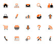 Web icons, pictograms