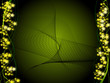fond vert spirale étoilé fond vert spirale étoilé