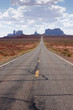 Road to Monument Valley, Arizona.