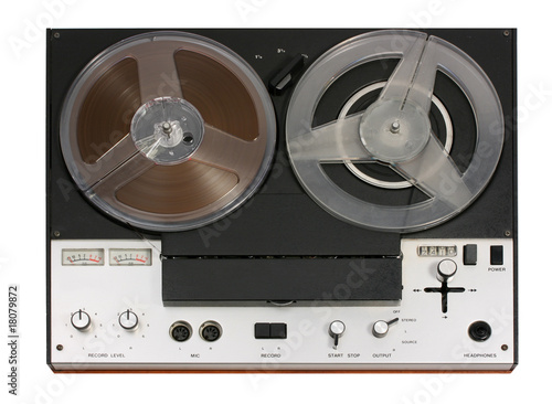Photo: Open Reel Tape Recorder deck Open Reel Tape Recorder deck