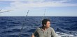 Angler big game saltwater fisher boat