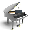 black piano