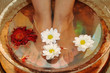 Massage of feet
