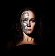 Two-faced girl