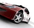 Red car
