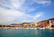 The harbor in the city of Nice