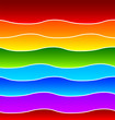 Iridescent wavy background. Vector Iridescent wavy background. Vector