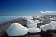 Ice on the beach