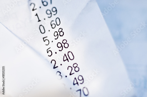 Photo: Shop receipt Shop receipt