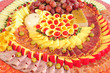 Food display. Close up.