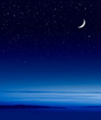 Moon over Ocean