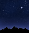 Mountain Starry Night