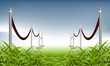 green carpet