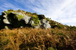view of a small mountain in brittany