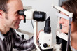 besuch beim optiker