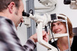 besuch beim optiker
