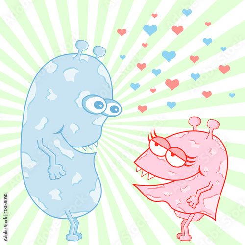 pictures of cartoon characters in love. Zoom Not Available : Vector images are scalable to any size. Monster Love Cartoon Characters