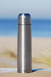 Metal thermos flask